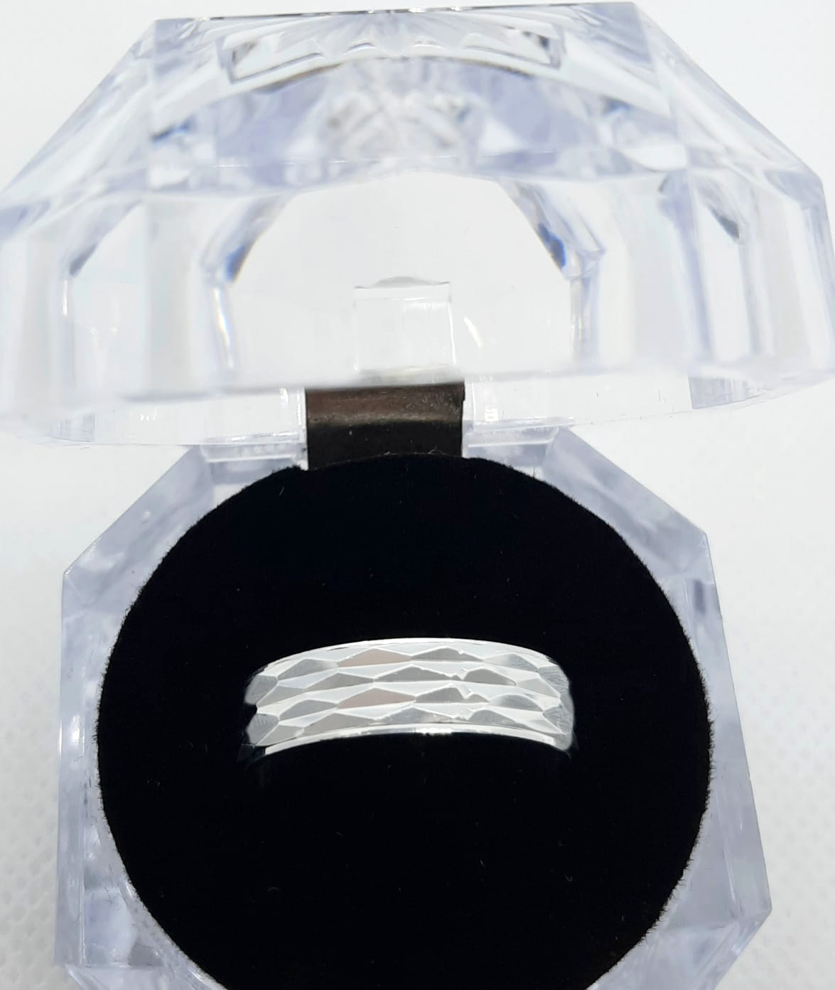 Silver Gent Wedding Ring